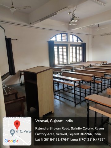 Class Room with Overhead Projector